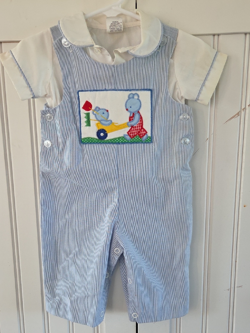 Vintage Baby Boy 2 Piece Outfit 3-6 M